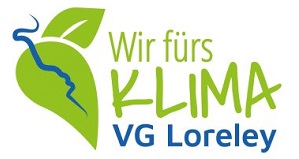 Klimaschutz-Logo der VG Loreley